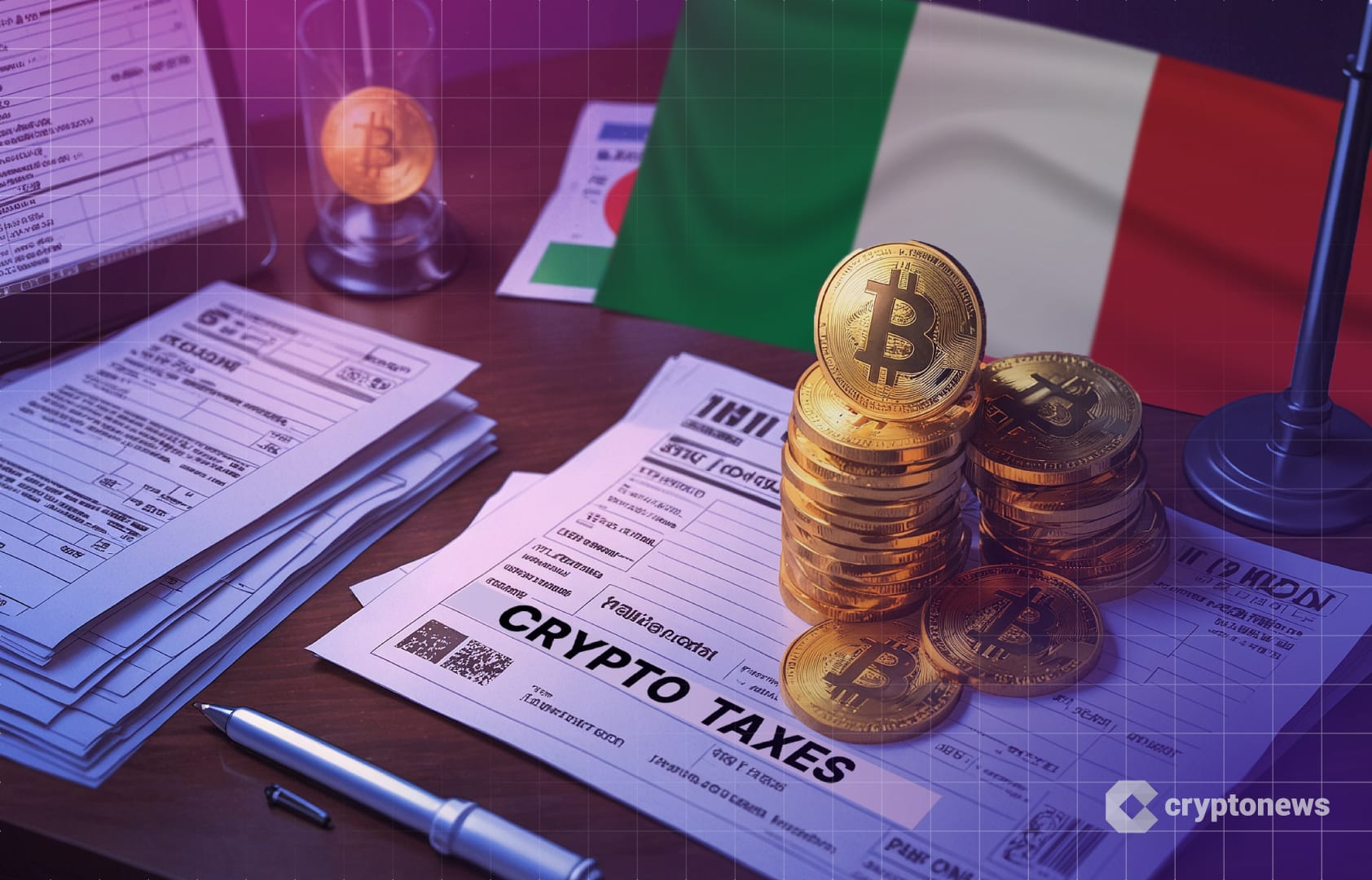 crypto taxes Italy