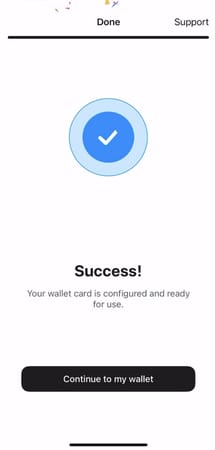 The Tangem app wallet is where you go to manage your crypto tokens. You can buy, sell, swap, or transfer them to another wallet. 