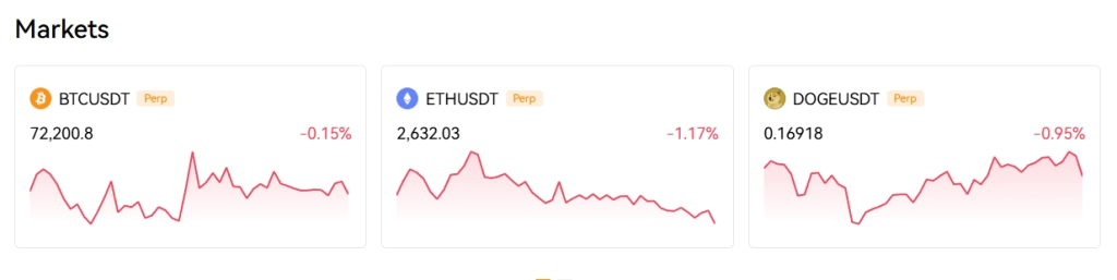 BloFin Futures Markets