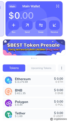 best wallet app homepage