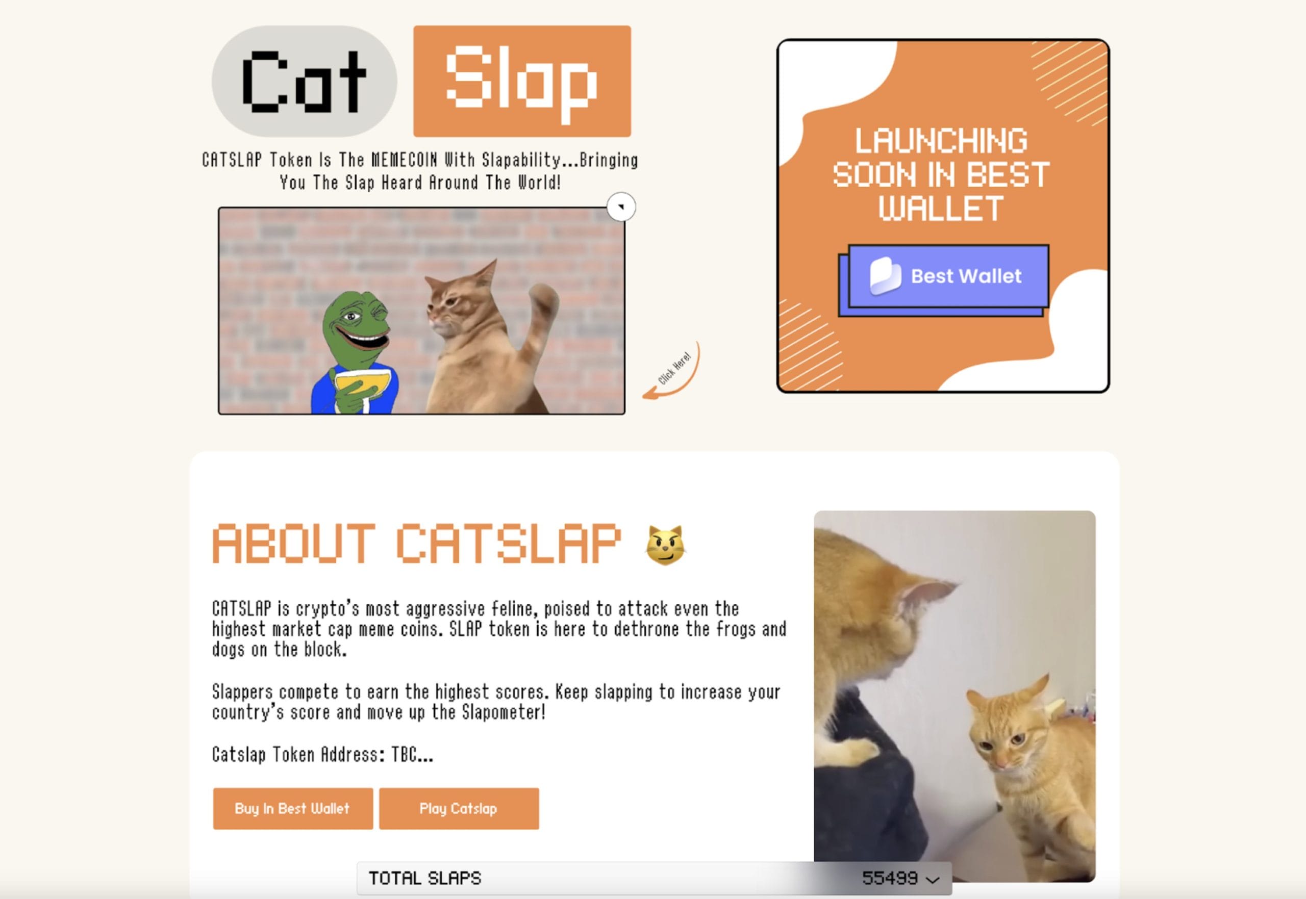 Popcat Price Dips, New Meme Coin Launch CatSlap Goes Viral: Best Crypto To Buy Now?