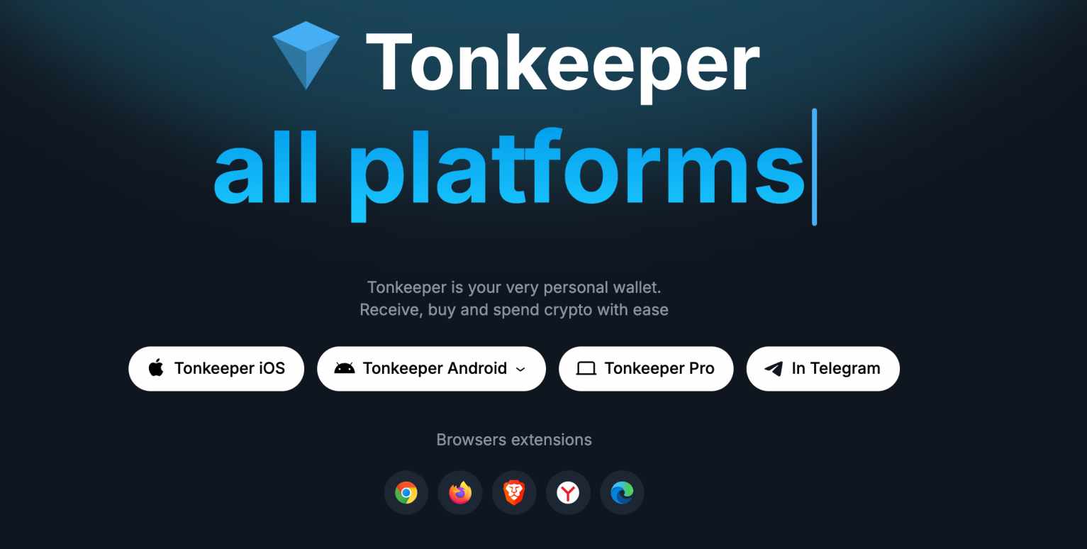 Tonkeeper wallet