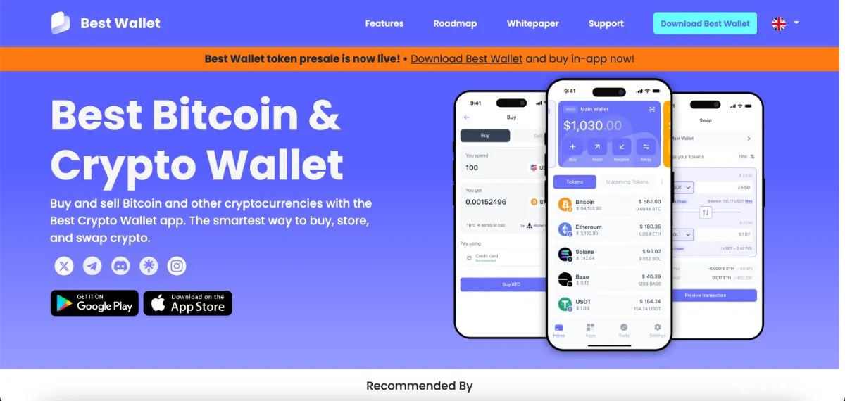 Best Wallet Homepage