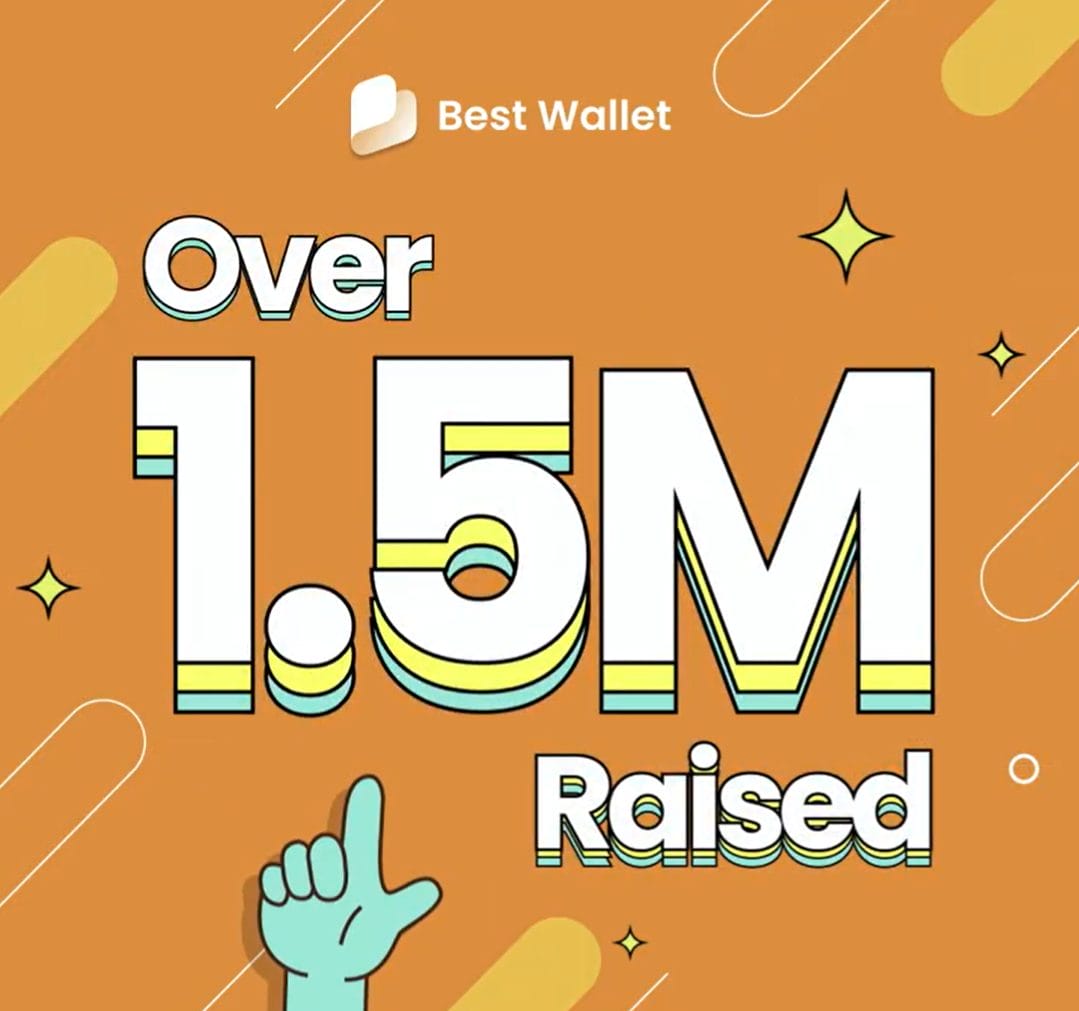 Best Wallet Raih Total $1,5 Juta dalam 5 Hari Setelah Peluncuran Public Presale – Token Signal Masuk Daftar Teratas Crypto.com