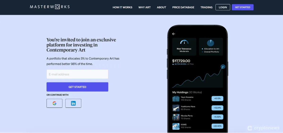 Masterworks screenshot