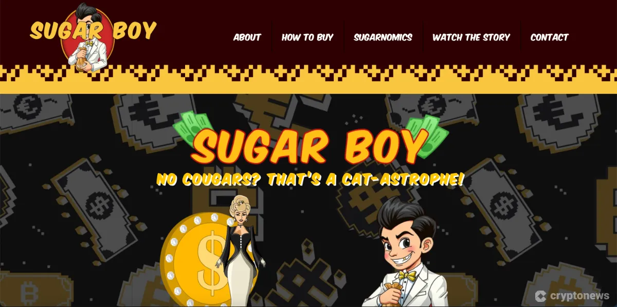 Sugar boy homepage