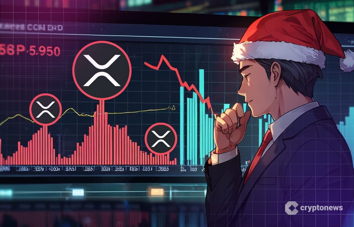 Christmas Sale or Crypto Crash? XRP Plunges as Market Bleeds Red – Can XRP Fall Below $1?