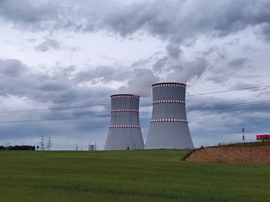 The Belarusian Nuclear Power Plant.