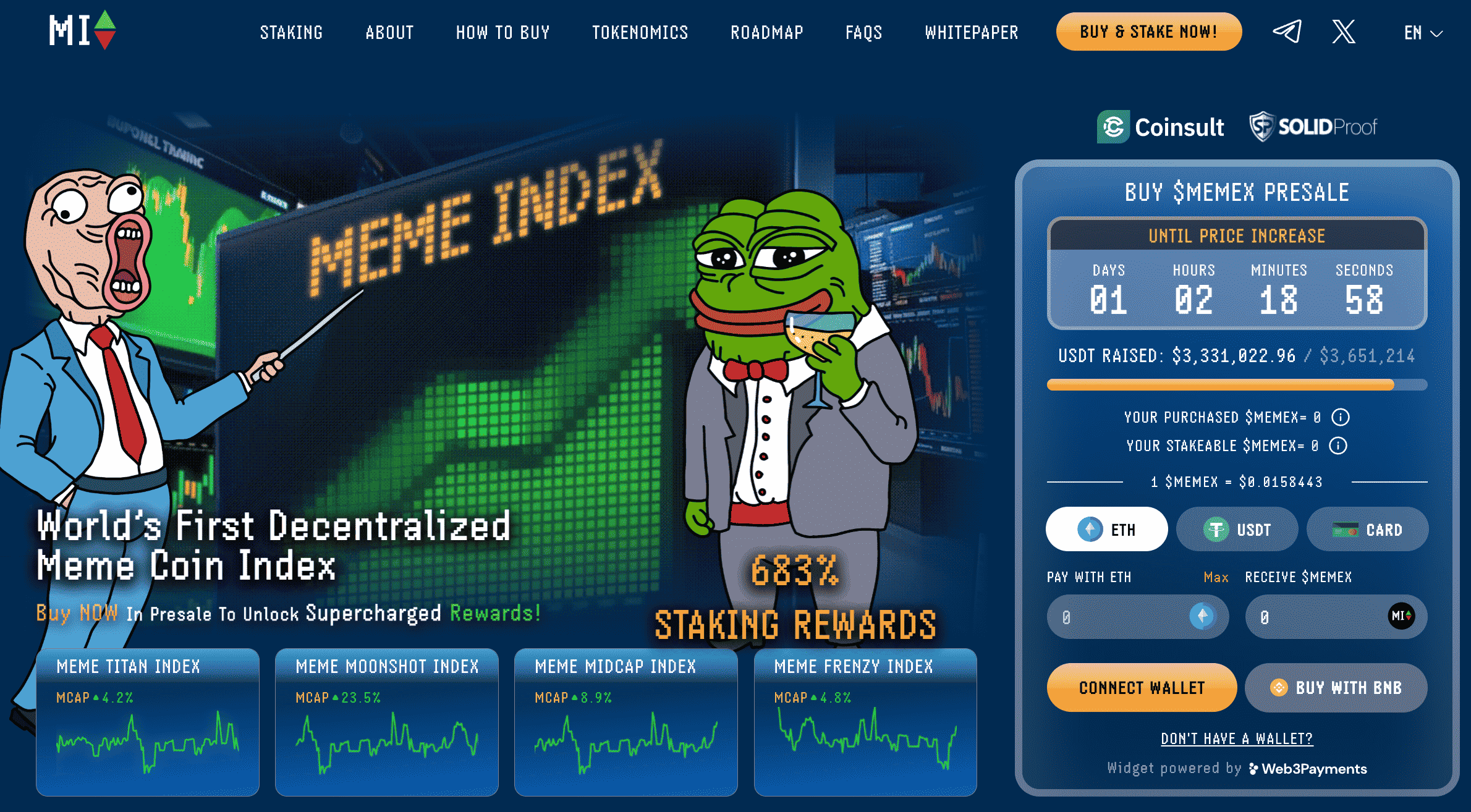 Meme Index presale