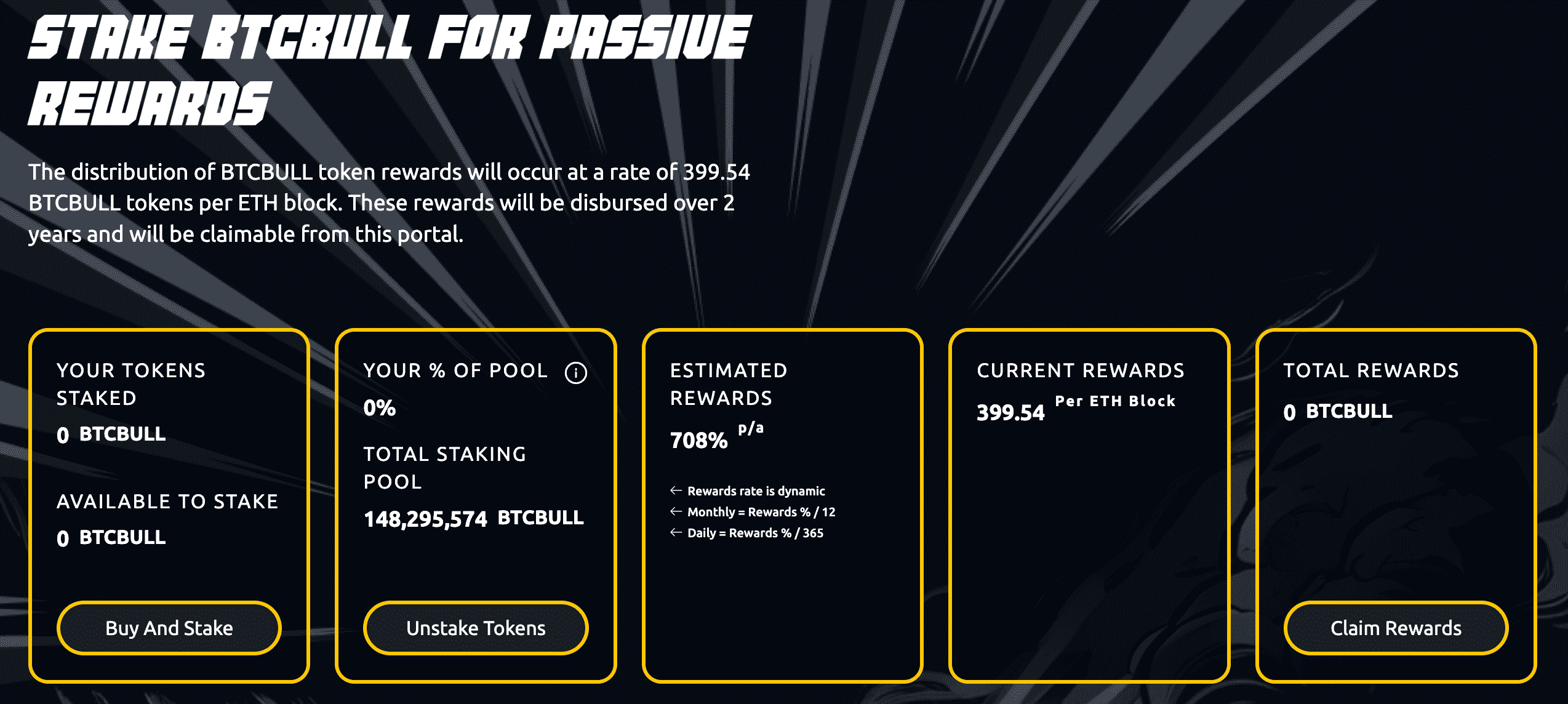 staking btc bull