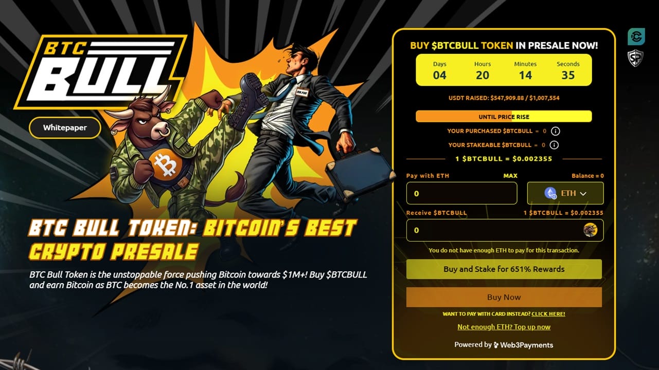 توقعات سعر Bitcoin Bull Token ابتداءً من 2025 ووصولا إلى سنة 2030