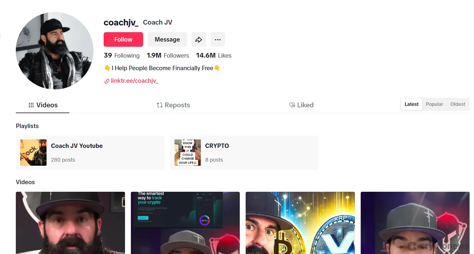 coach jv on tiktok