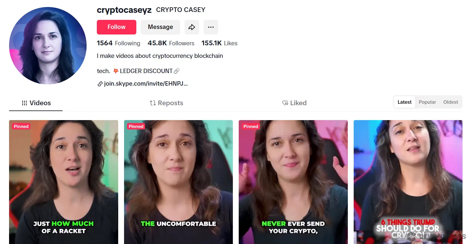 cryptocaseyz on tiktok