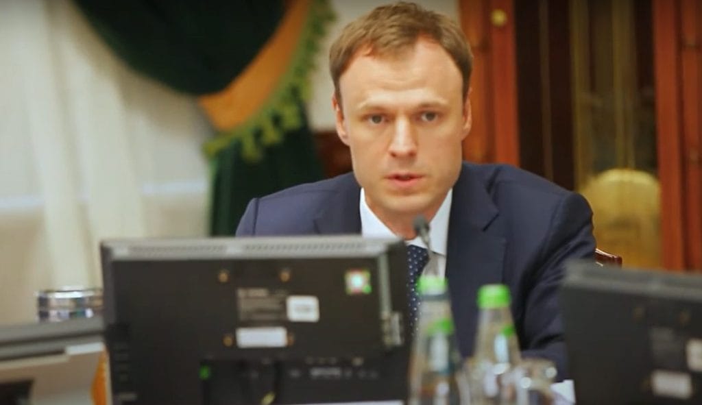 Vladimir Kolychev, the Russian Deputy Finance Minister.