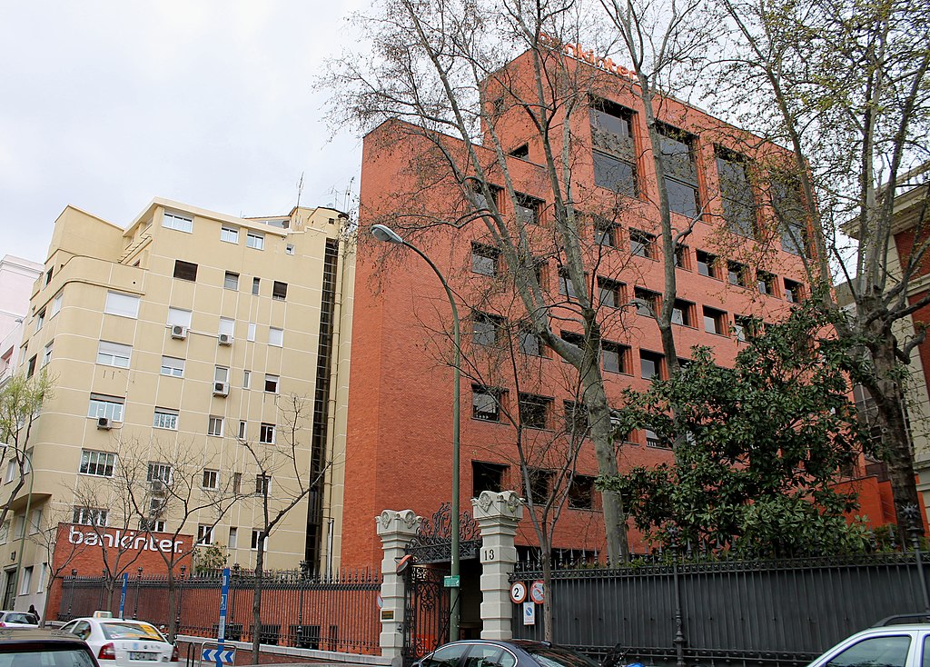 The Bankinter headquarters in Madrid, Spain.