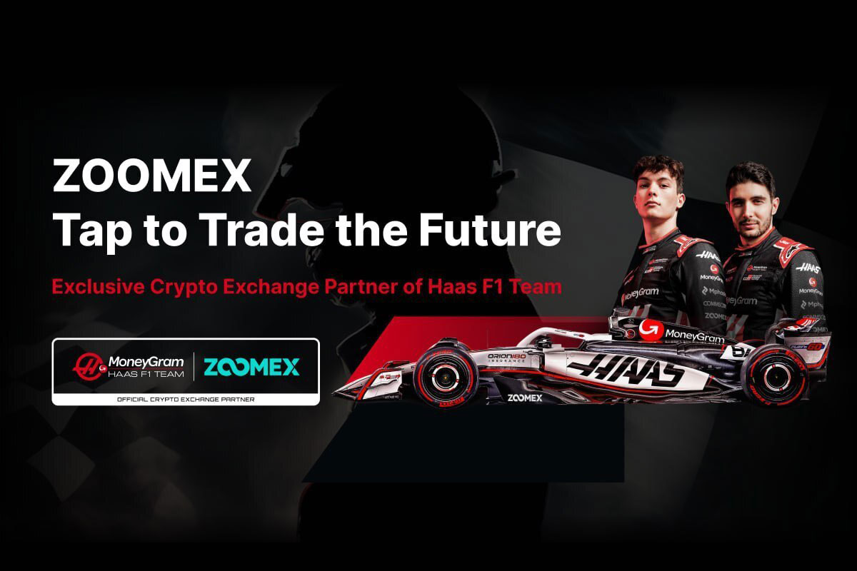 ZOOMEX Becomes an Official Partner of MoneyGram Haas F1 Team