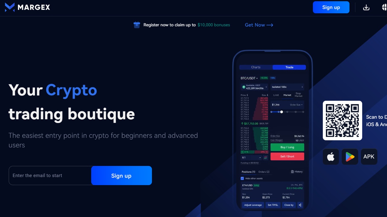 Margex Homepage