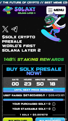 solaxy homepage