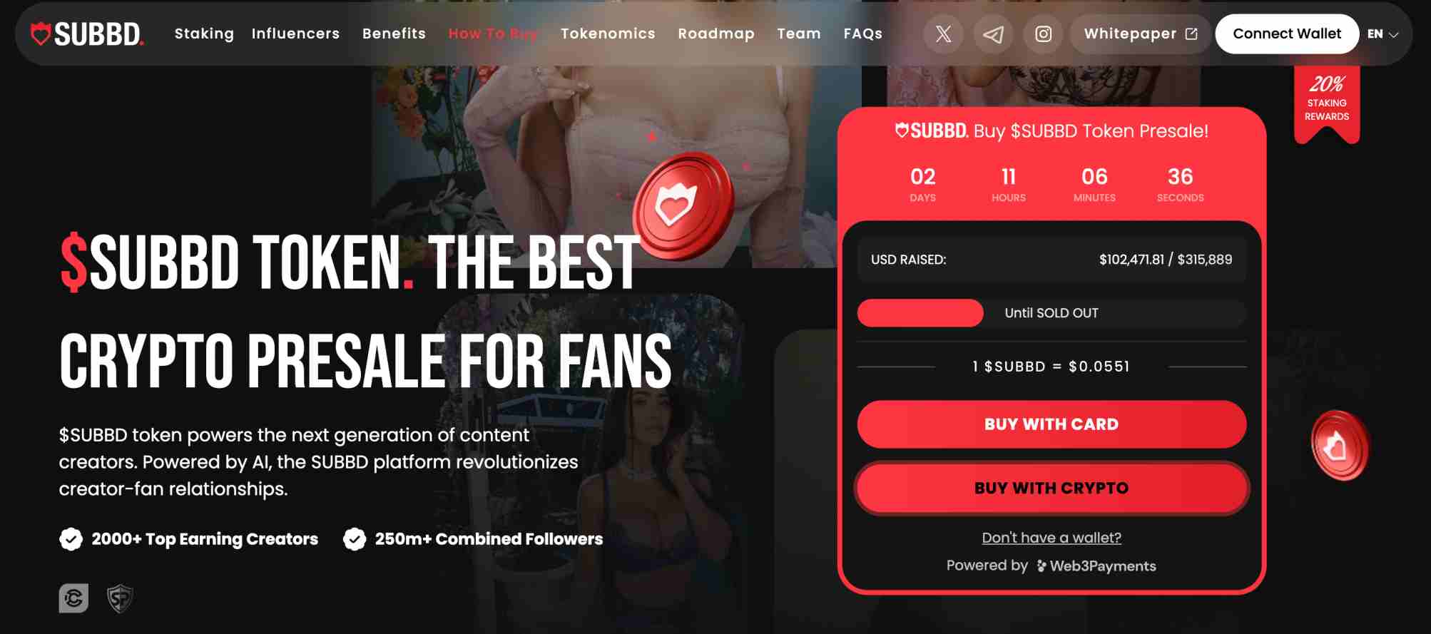 SUBBD presale