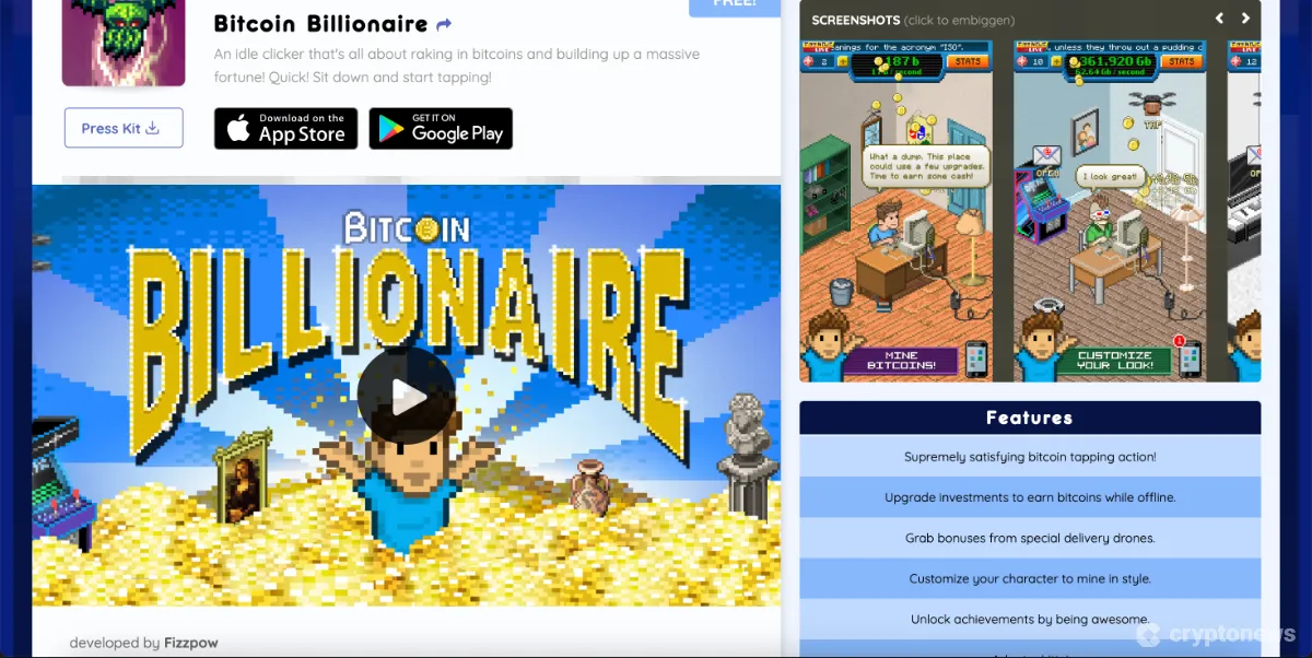 bitcoin billionair homepage
