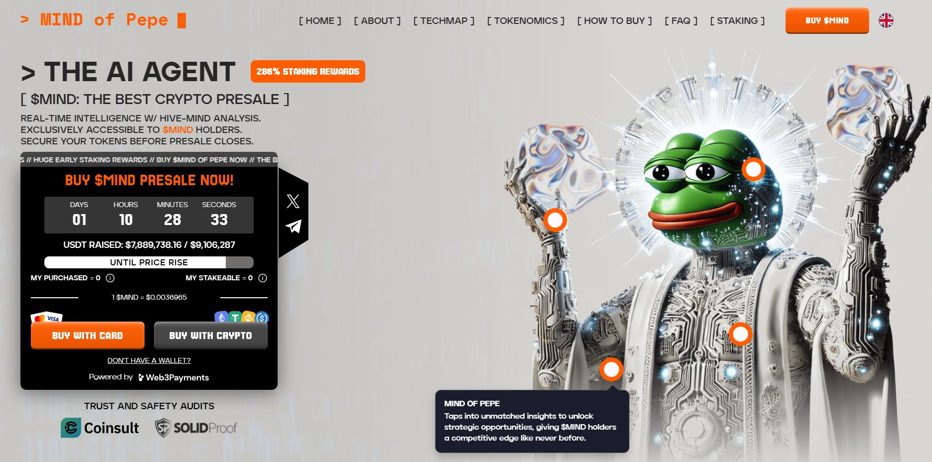 3 Crypto Berbasis AI yang Layak Dibeli Setelah Market Crash - mind of pepe