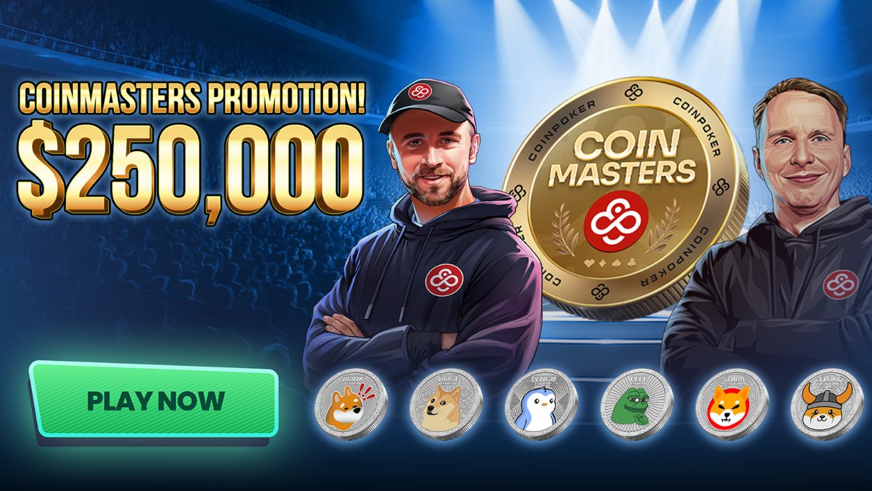 Crypto Poker Site CoinPoker Announces CoinMasters: New Tournament Promo With A World Series Main Event Package And 250,000 USDT In Prizes