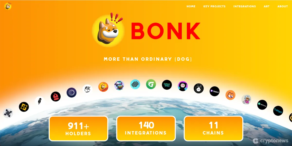 bonk homepage