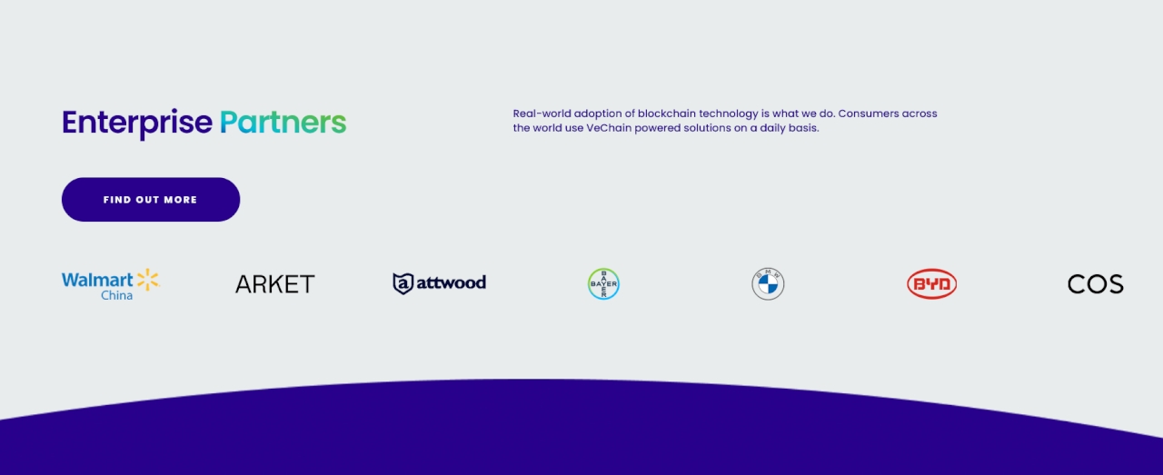 VeChain Enterprise Partners
