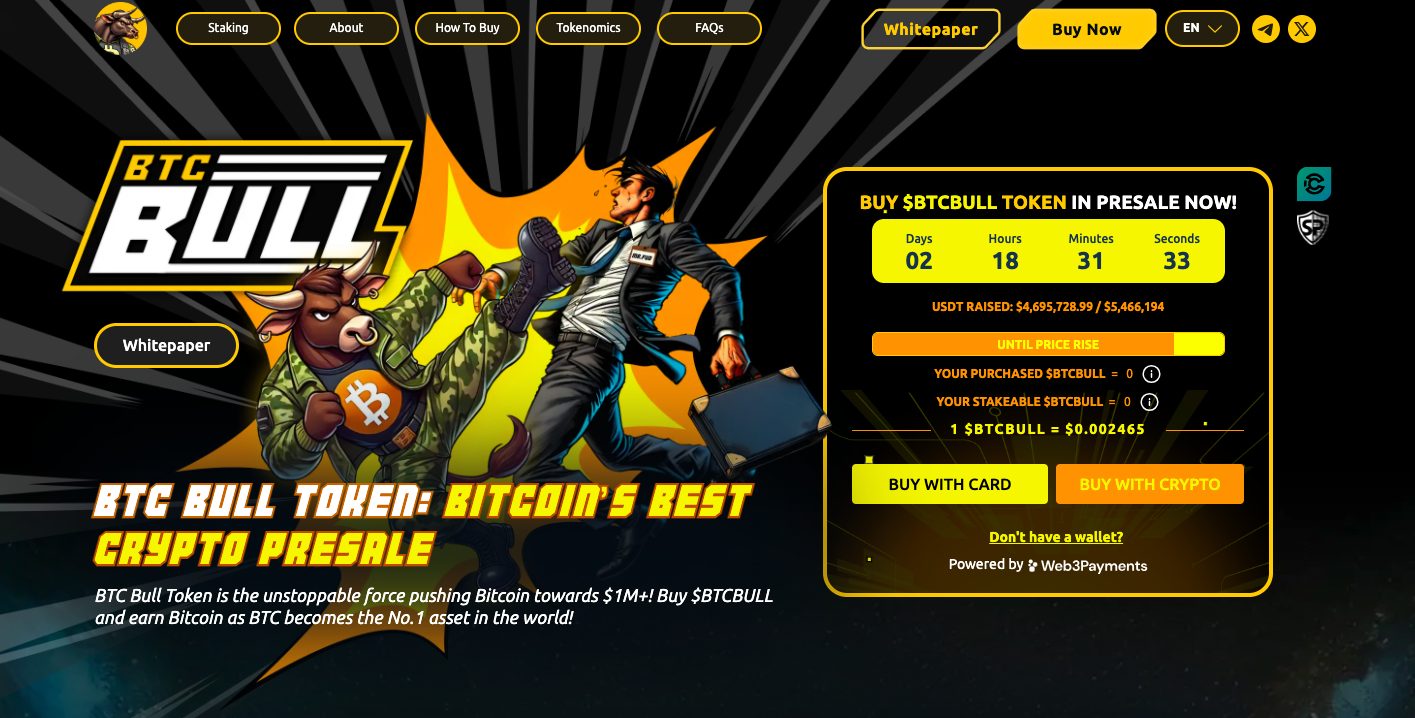 BTC Bull Token - Para Jutawan Crypto Berikutnya Sedang Mengincar 3 Meme Coin Ini di April 2025