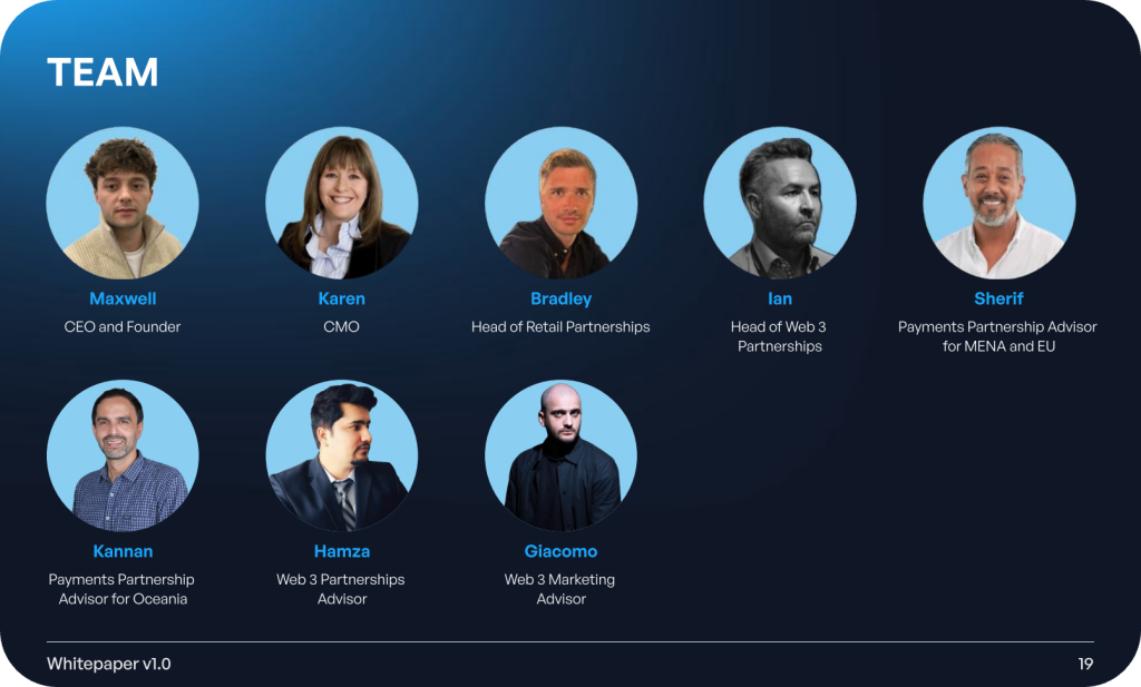 new crypto project development team spacepay