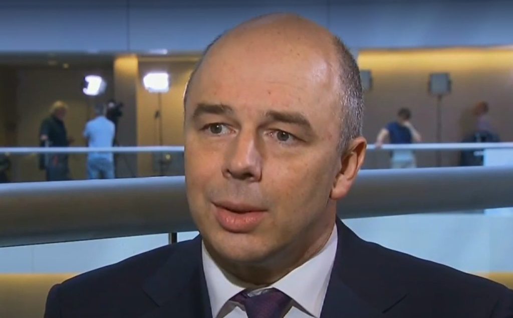 Russian Finance Minister Anton Siluanov.