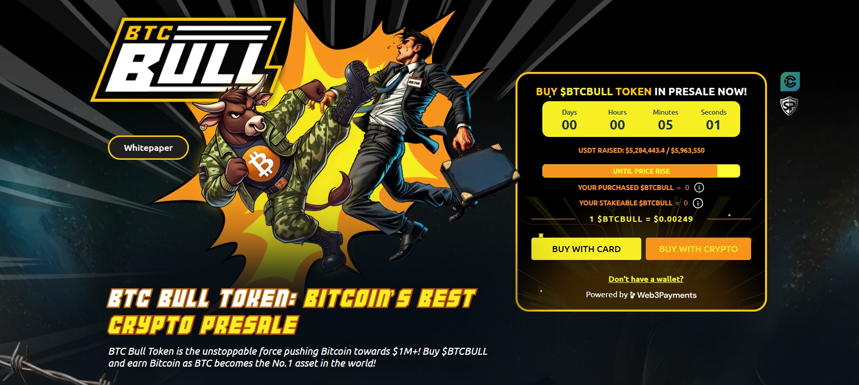 Presale BTC Bull Token