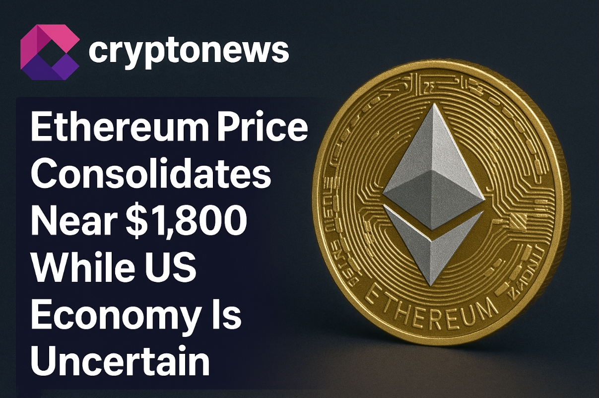Ethereum Price Consolidates Near $1,800 While US Economy Is Uncertain: Smart Investors Bet on Digital Assets
