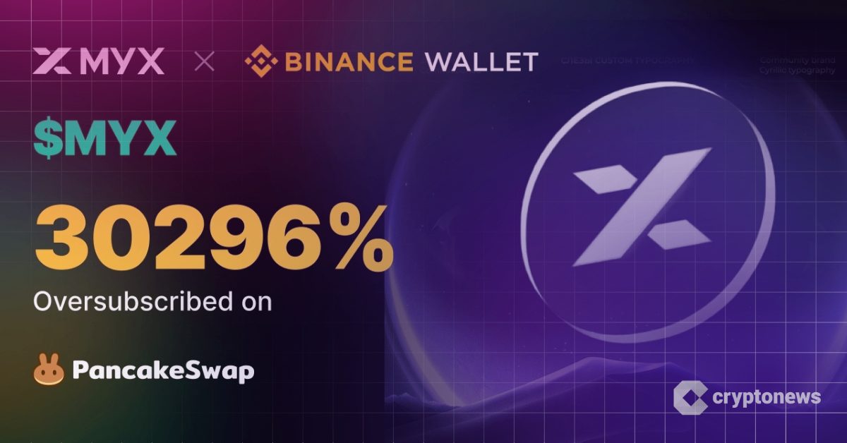 MYX Finance Achieves 30,296% Oversubscription, Lists on Binance Alpha and Bitget