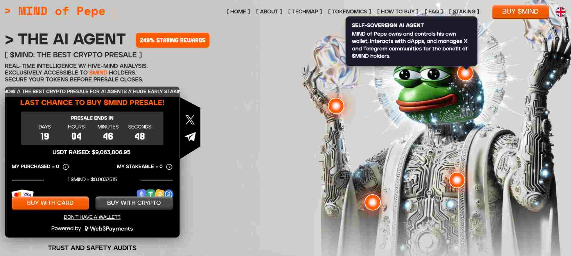 MIND of Pepe presale