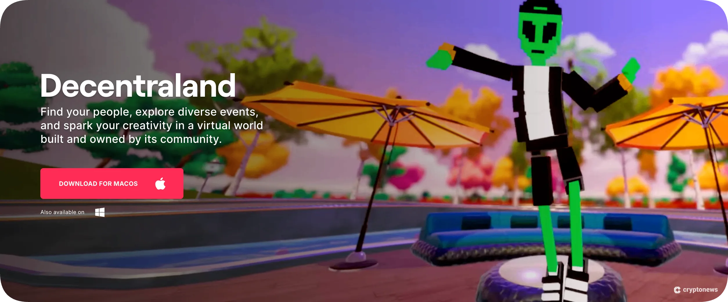 decentralized p2e metaverse game