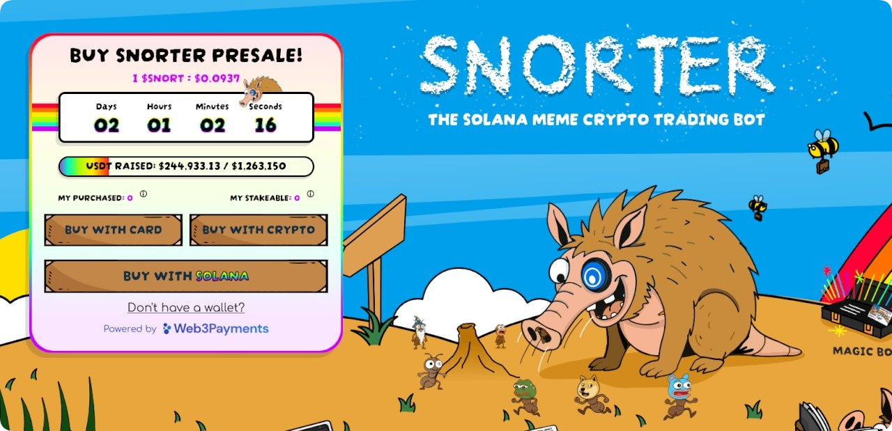 Snorter Bot Presale