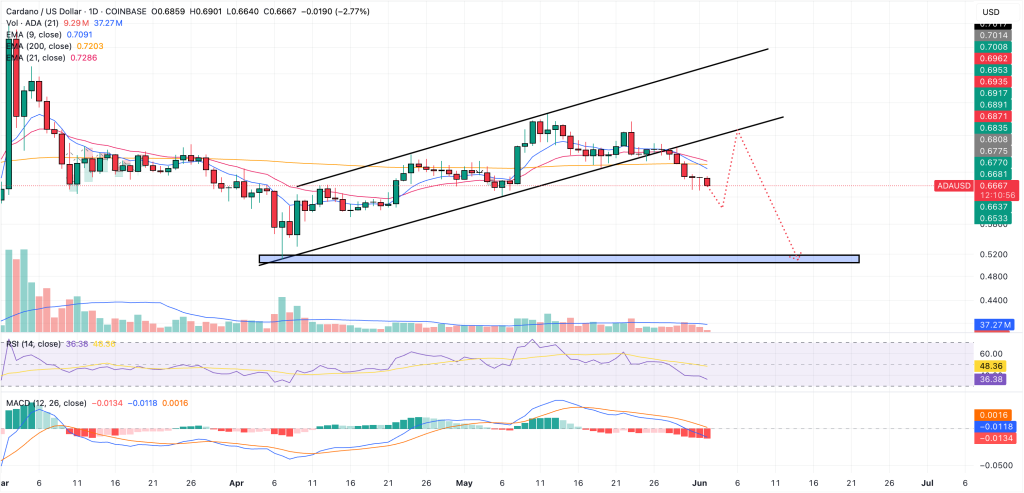 cardano price prediction