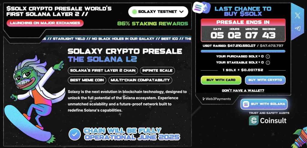 solaxy crypto presale