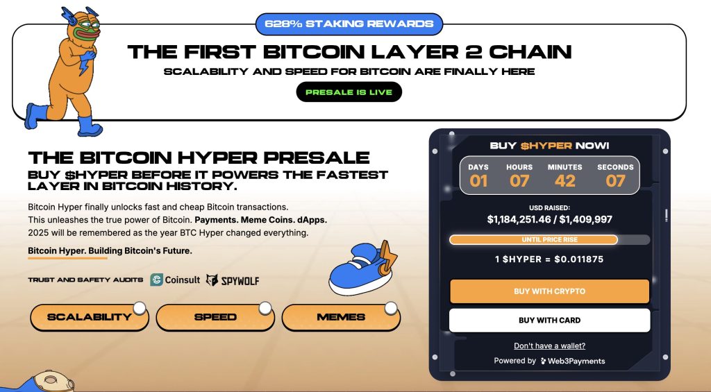 bitcoin hyper presale