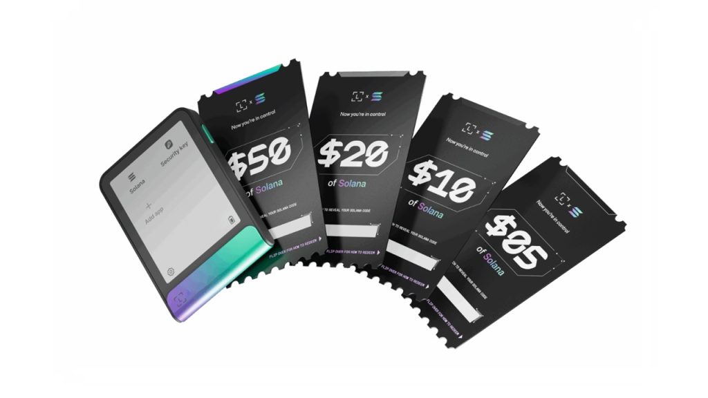Ledger Flex Solana Edition phases