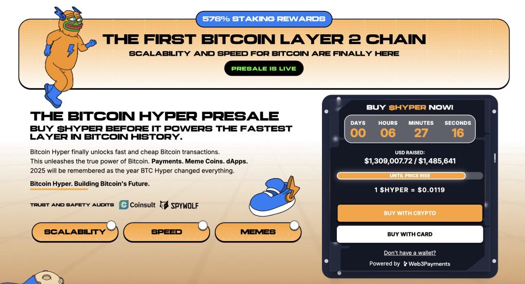 bitcoin hyper presale