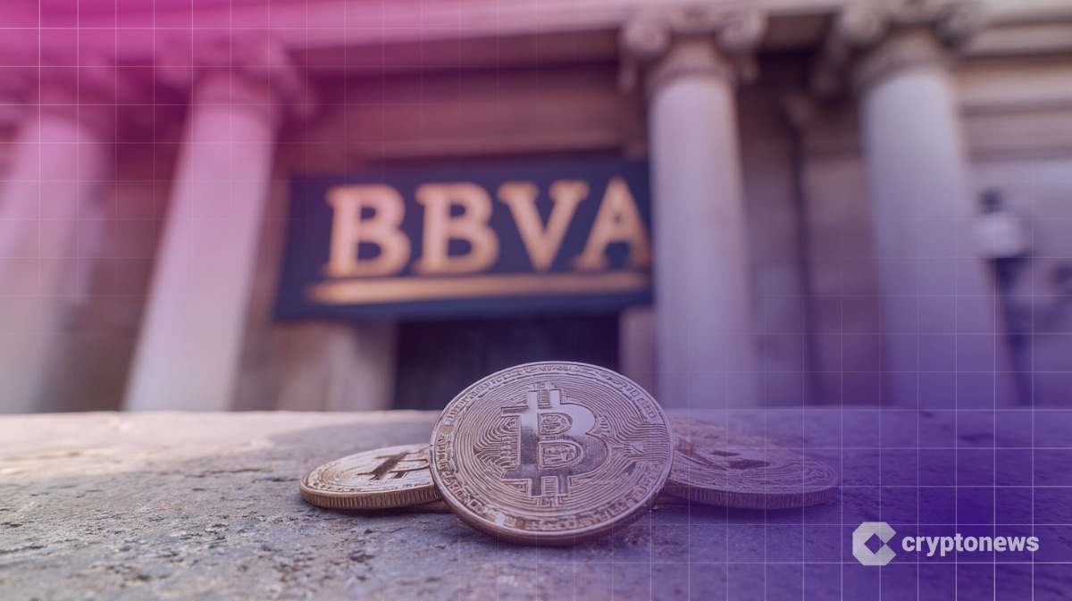 Spanish Lender BBVA Advises High Net Worth Clients to Invest 3%-7% in Crypto: Report