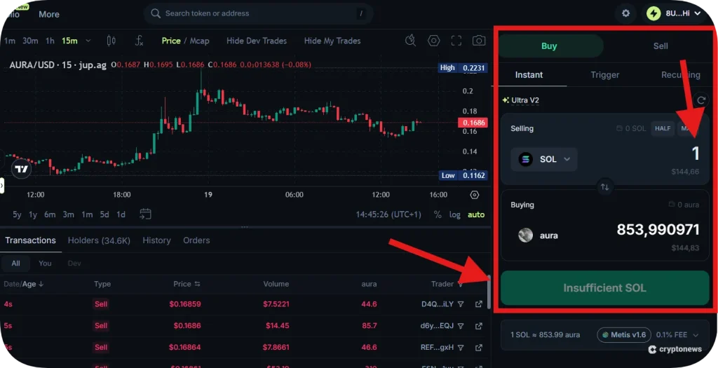 How to buy a Solana meme coin on a DEX