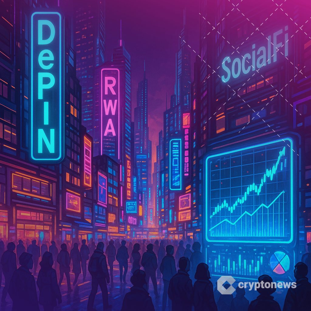 AI Predicts 2026 Crypto Sector Surge as DePIN, RWA, SocialFi Steal Spotlight