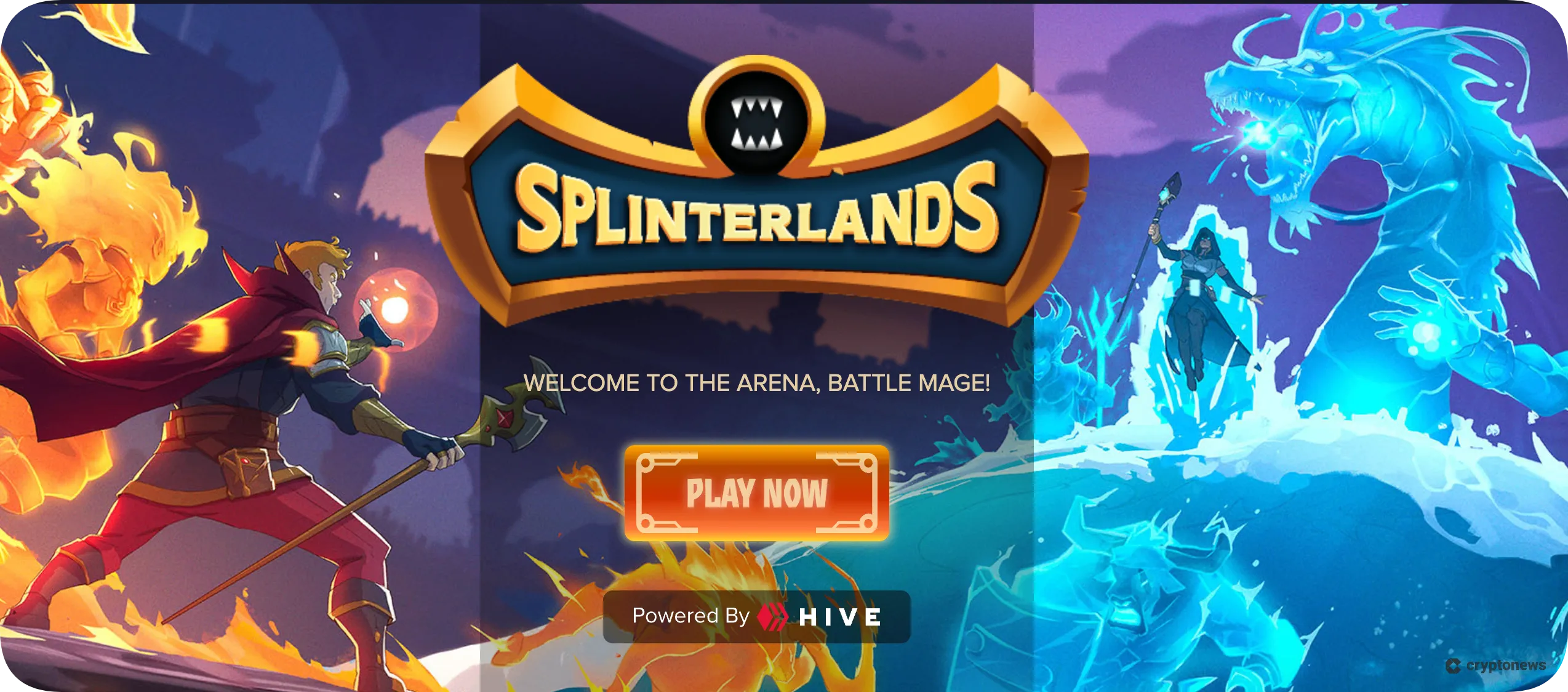 Splinterlands homepage