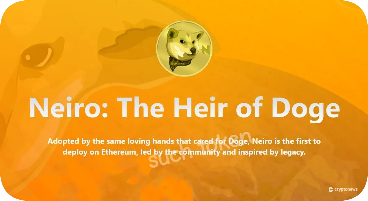 neiro is an Ethereum-based project