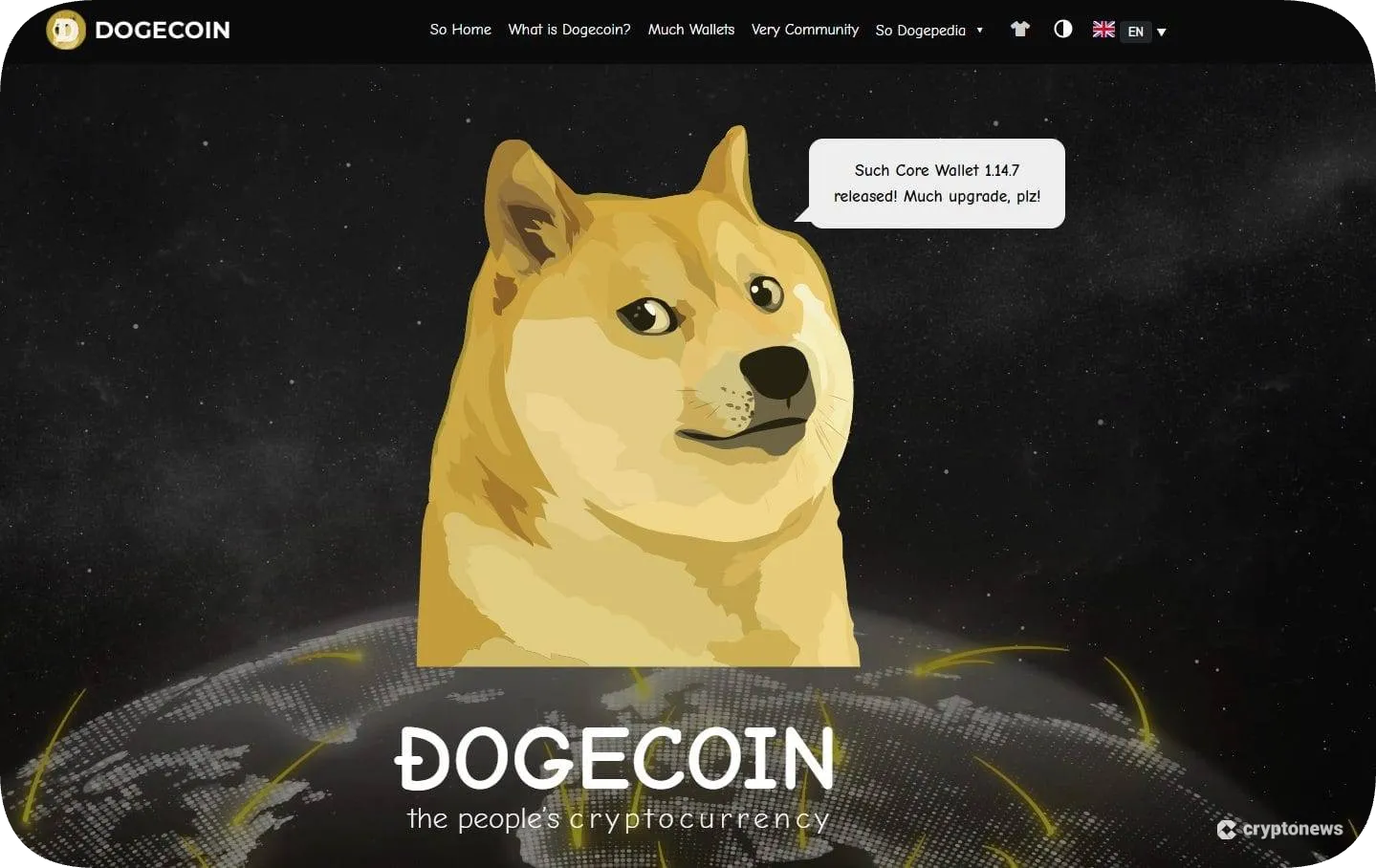 DOGE is the original dog meme coin