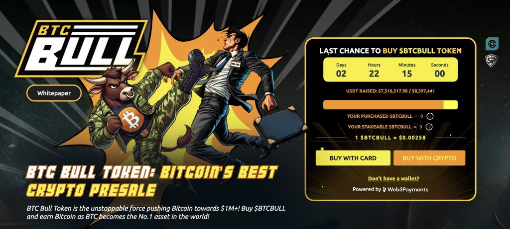 btc bull token crypto presale