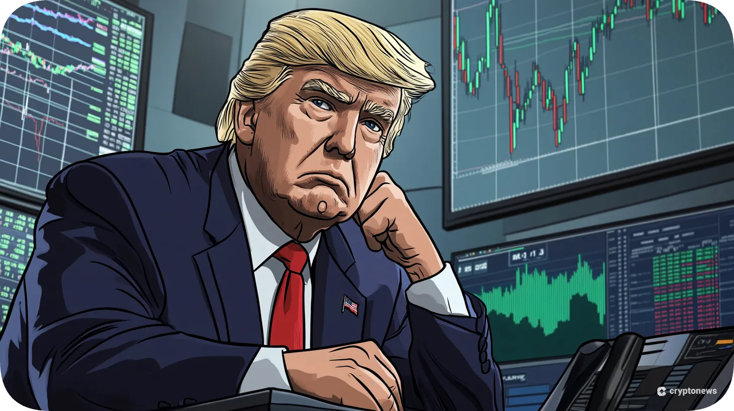 donald trump's decisions affecting crypto